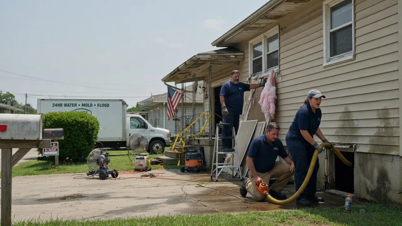 Water Damage Repair in Irvington, AL near me